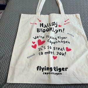 Flying Tiger Copenhagen Tote Bag - Brooklyn Edition- Collectible